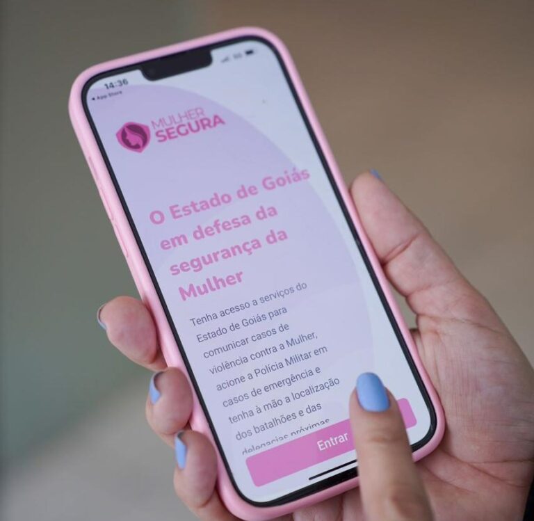 “Aplicativo Mulher Segura Reforça o Combate à Violência com Mais de 5 Mil Downloads em Goiás”