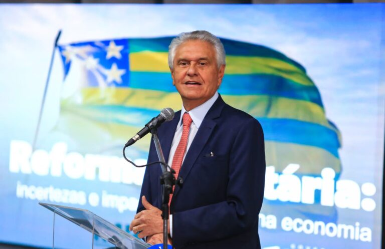 “Governador Ronaldo Caiado defende a autonomia econômica dos estados no texto da Reforma Tributária”