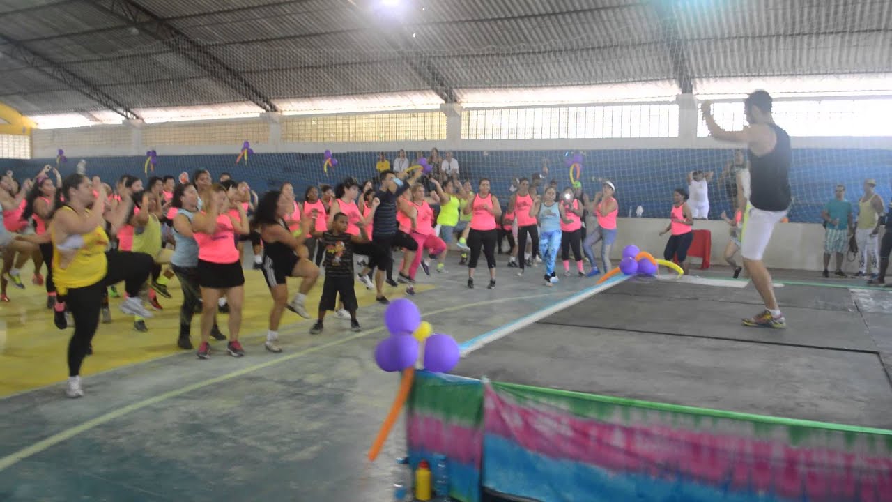 “Ginásio Poliesportivo Municipal oferece Aulas de Zumba Gratuitas para todas as idades, promovidas pela Secretaria Municipal de Cultura e Esporte”