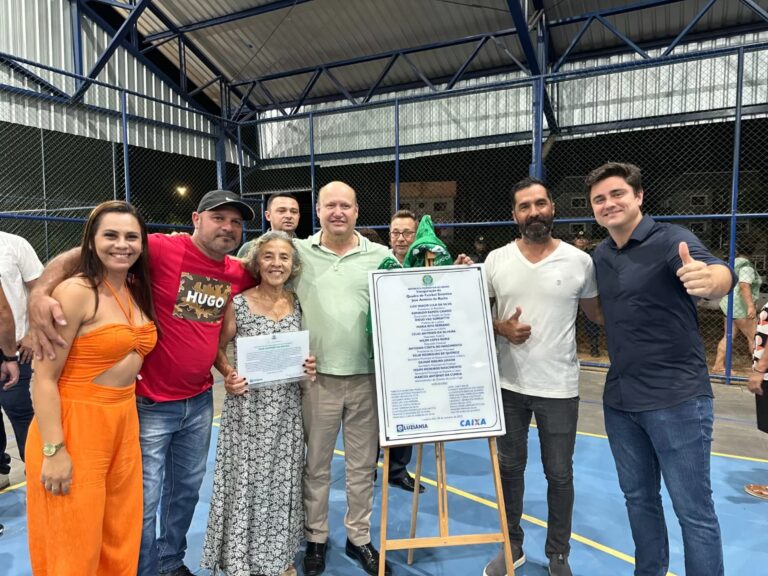 A Prefeitura de Luziânia Entrega Complexo Esportivo José Antônio da Rocha no Jardim Ingá