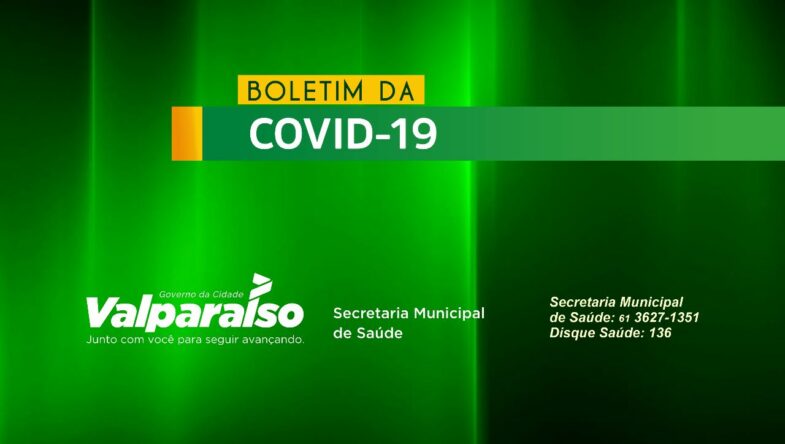 02/10/2023 – Atualização Epidemiológica da COVID-19 e Leitos em Valparaíso de Goiás