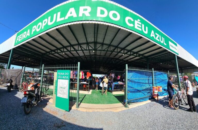 Governo de Valparaíso de Goiás Reinaugura a Tradicional Feira do Céu Azul