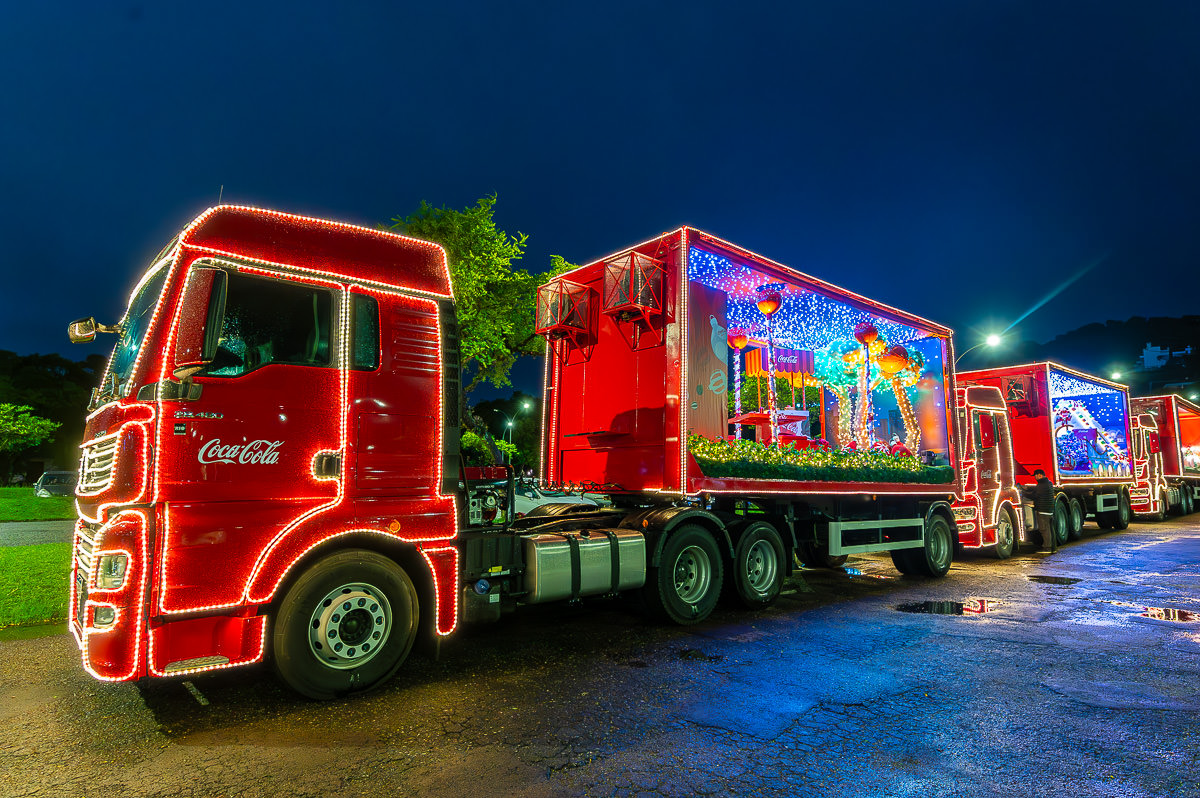 Caravana de Natal da Coca-Cola Iluminará as Ruas de Valparaíso de Goiás em 18 de Novembro