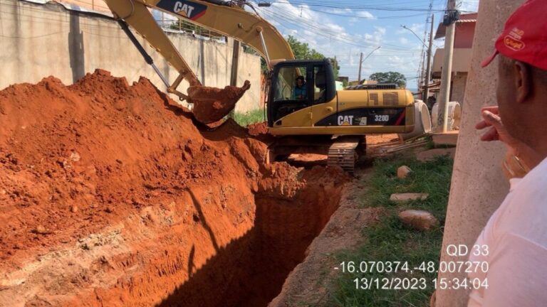Leia mais sobre o artigo Avanço Acelerado: Obras de Infraestrutura Transformam o Setor de Chácaras Anhanguera, Mesmo Durante o Período Chuvoso