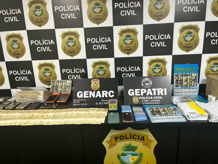 Operação Grinch: Polícia Civil de Goiás Investiga e Fecha Pontos de Jogatina em Luziânia