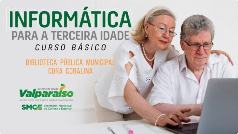 Biblioteca Municipal Cora Coralina Anuncia Curso de Informática para a Terceira Idade, Promovendo Inclusão Digital e Autonomia