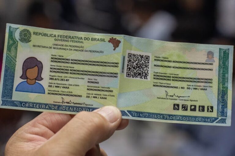 NOVA CARTEIRA DE IDENTIDADE NACIONAL DISPONÍVEL PARA EMISSÃO NO ATENDE VAL