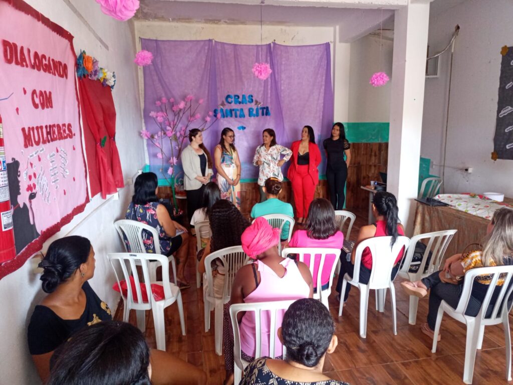 CRAS Santa Rita Celebra o Empreendedorismo Feminino com Palestra Inspiradora em Homenagem ao Mês das Mulheres