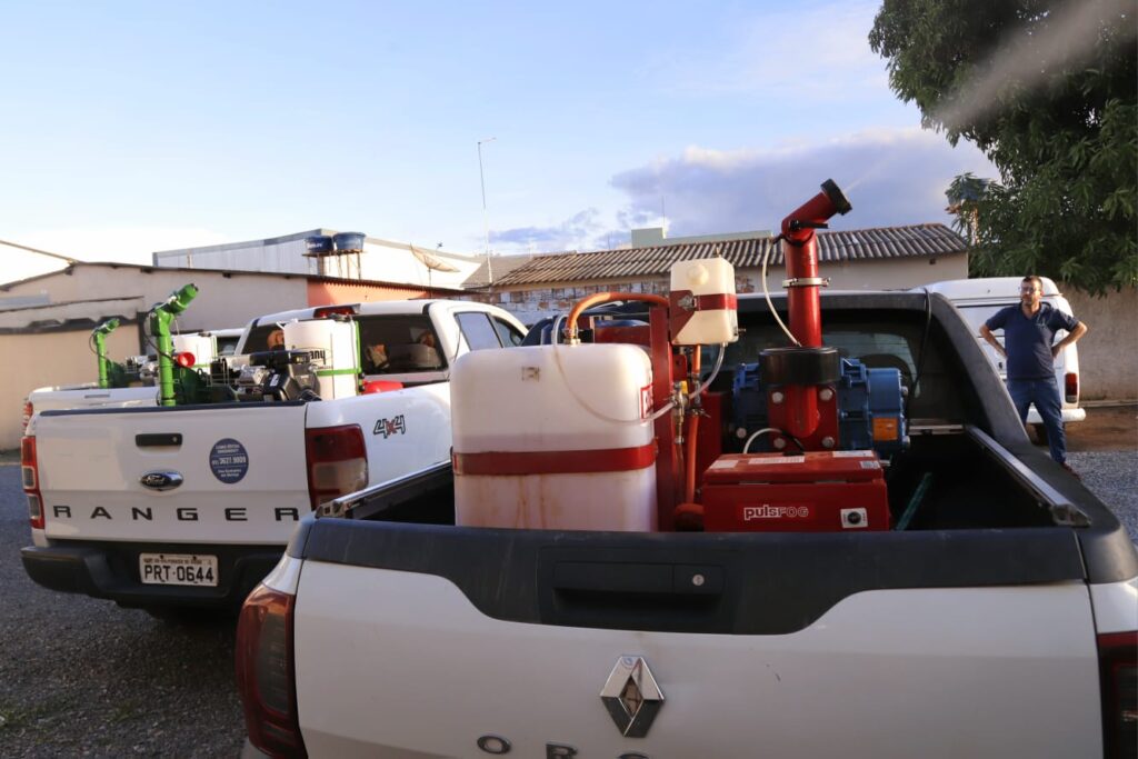 Secretaria de Saúde de Valparaíso de Goiás Reforça Frota com Novos Carros Fumacê