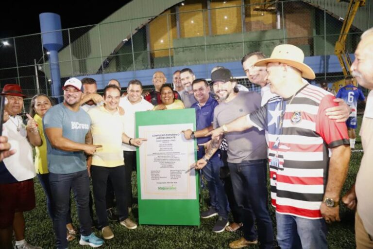 Inauguração Histórica do Campo de Futebol Sintético no Jardim Oriente de Valparaíso de Goiás: Um Marco para o Esporte Local