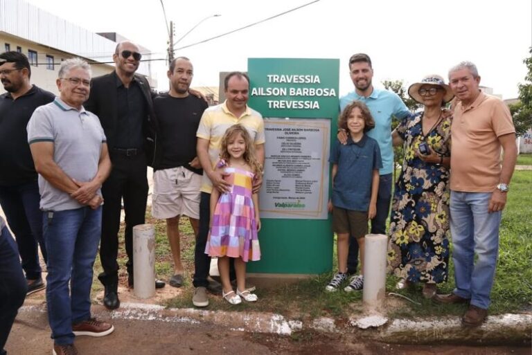 Governo Municipal Celebra a Inauguração da Travessia Ailson Barbosa na Etapa B de Valparaíso I: Um Marco para o Bem-Estar Comunitário