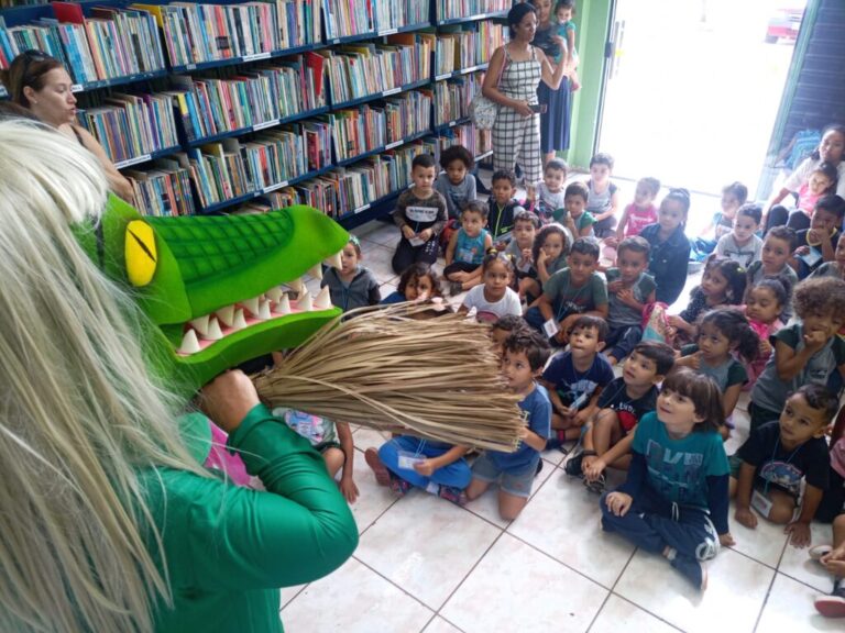 dia do livro infantil: biblioteca cora coralina encanta crianças com celebração especial