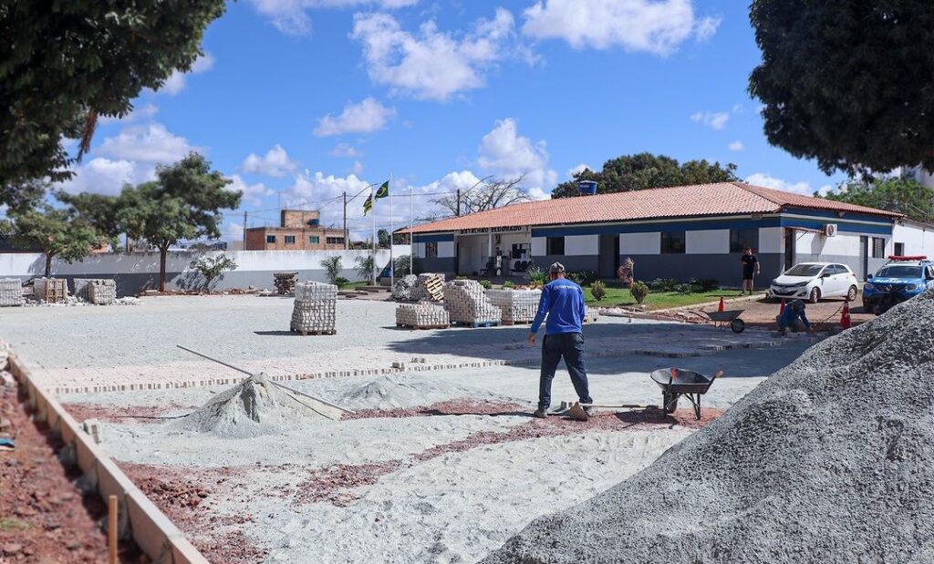 Obras no 20° Batalhão da Polícia Militar Avançam com Rapidez