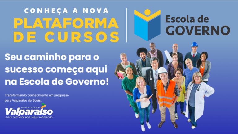 Nova Plataforma de Cursos da Escola de Governo Revoluciona Acesso à Educação em Valparaíso de Goiás