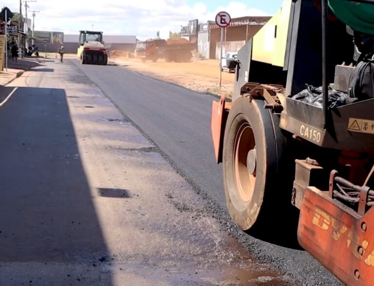 Rua 1 do Jardim Céu Azul Passa por Importantes Obras de Planejamento Urbano