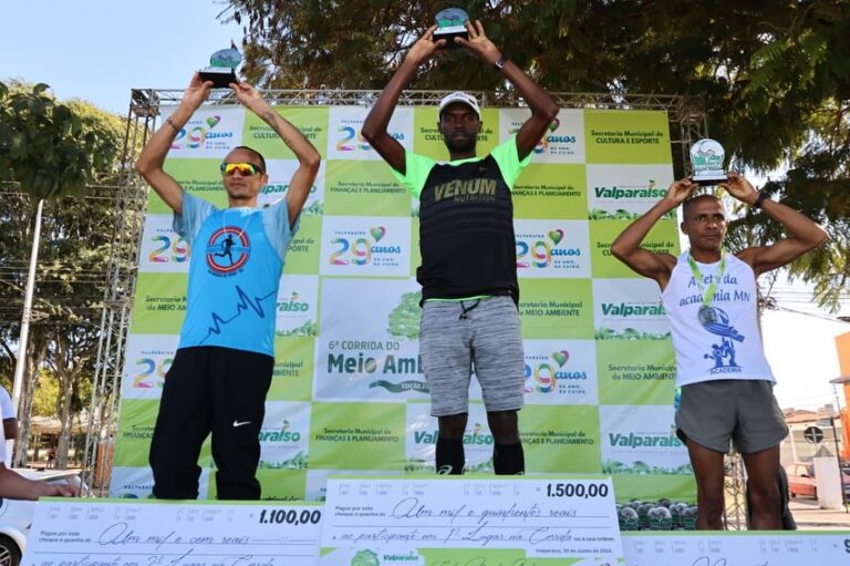 Centenas de Atletas Participam da 6ª Corrida do Meio Ambiente em Valparaíso de Goiás