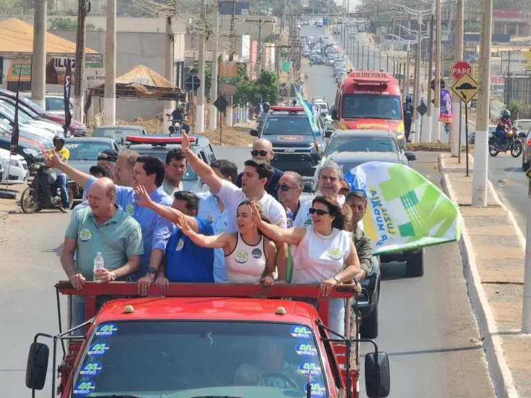 Diego Sorgatto Realiza Carreata Histórica com Mais de 2.000 Veículos em Luziânia e Reforça Apoio para Reeleição