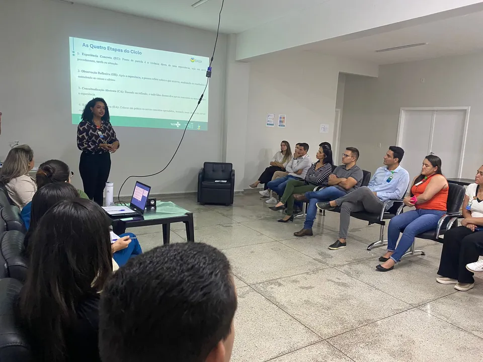 Líderes do Hospital Estadual de Luziânia recebem treinamento sobre estilos de aprendizagem