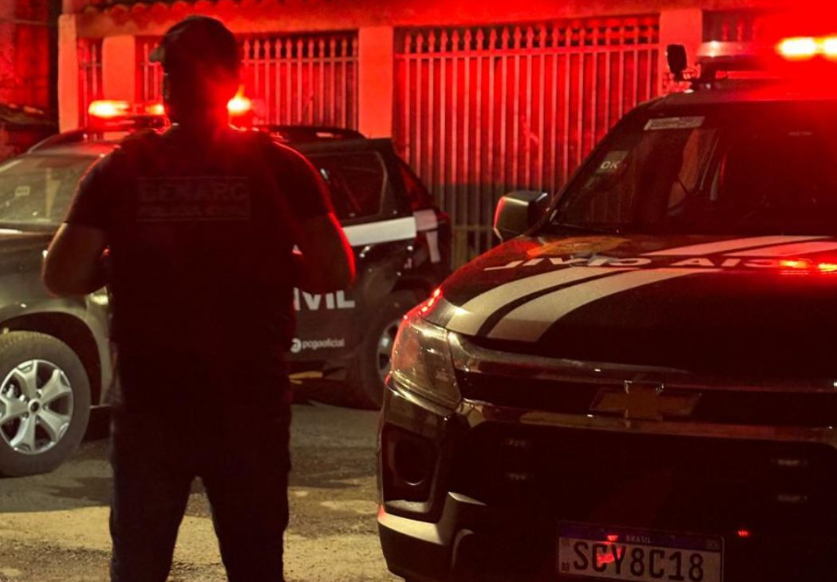 Polícia Civil Desmantela Ponto de Tráfico de Drogas em Luziânia