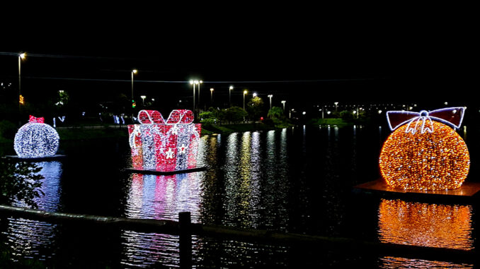 Lago Jacob e Praça da Etapa A Encantam com Decorações de Natal na Região Metropolitana do DF