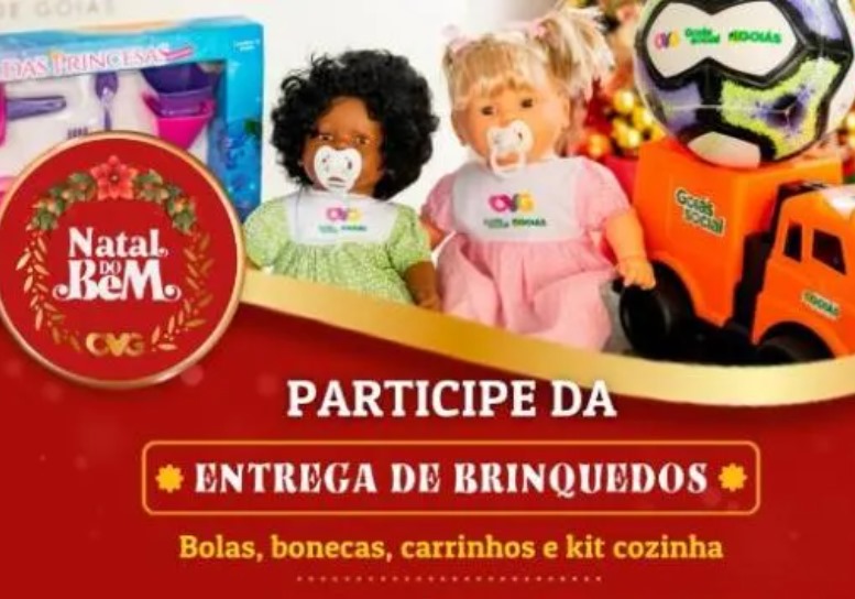 Natal do Bem Leva Alegria e Brinquedos para Crianças em Luziânia e Jardim Ingá: Confira as Datas e Locais