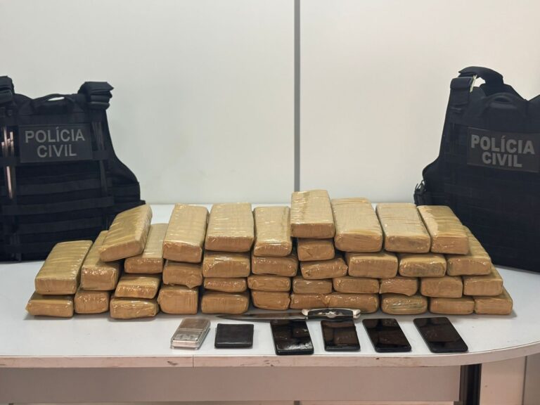 Valparaíso é Alvo de Operação que Desarticula Tráfico Interestadual e Apreende 38 Tabletes de Maconha