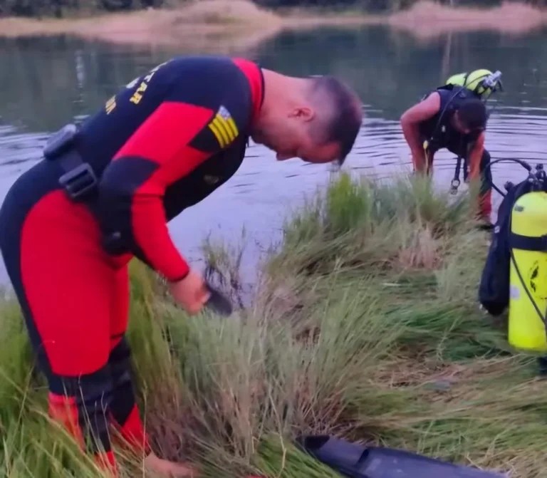 Tragédia no Lago Corumbá 4: Corpo de Bombeiros resgata jovem afogado