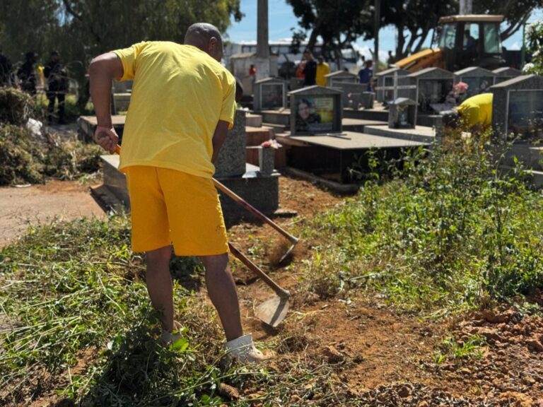 Luziânia ganha reforço na limpeza urbana com mão de obra carcerária