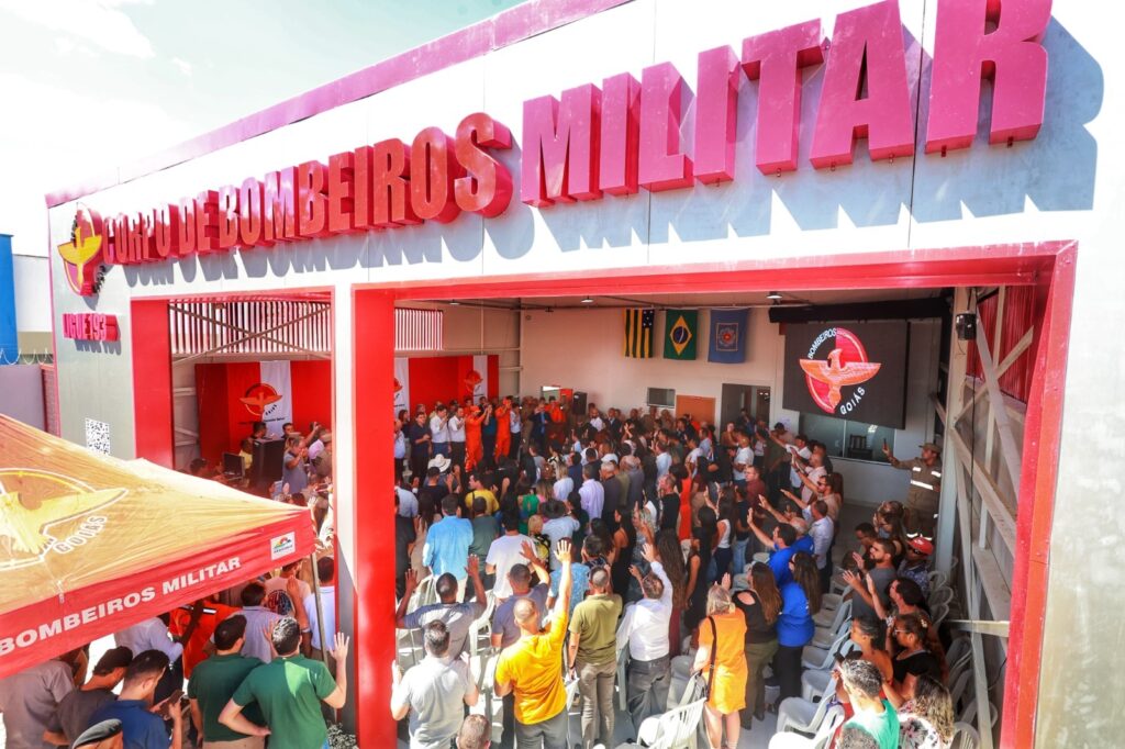 Goiás inaugura Posto Avançado do Corpo de Bombeiros em Luziânia