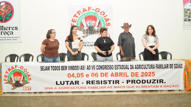 Bia de Lima destaca apoio à agricultura familiar durante congresso em Goiânia