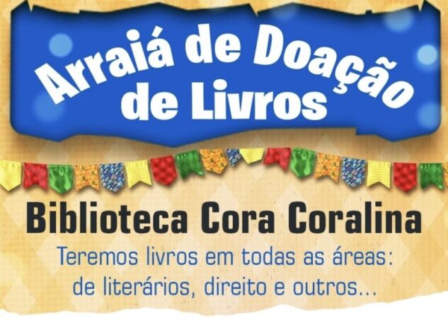 Valparaíso realiza Arraiá de Doação de Livros nesta sexta (27)