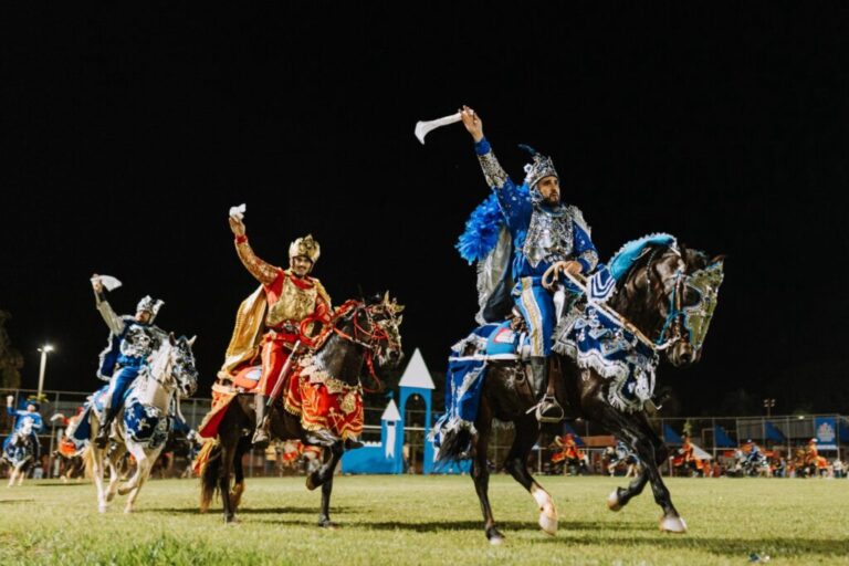 Luziânia retoma tradição com inauguração do Circuito das Cavalhadas 2025