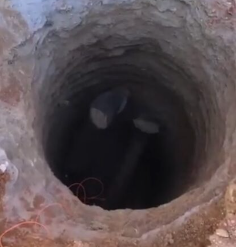 Leia mais sobre o artigo Homem cai em buraco de 6 m em Luziânia e é resgatado pelos bombeiros