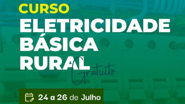 Leia mais sobre o artigo Inscrições abertas para curso gratuito de eletricidade básica rural