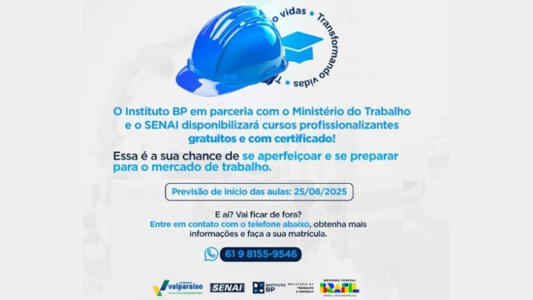 Leia mais sobre o artigo BP e SENAI abrem inscrições para cursos grátis de construção civil