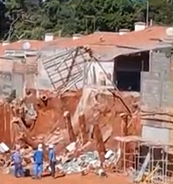 Leia mais sobre o artigo Desabamentos em Valparaíso/GO geram incertezas; famílias têm 15 dias para retirar móveis