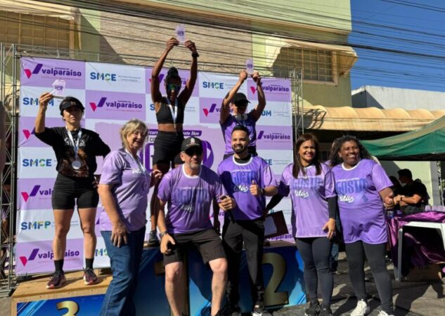 Corrida Agosto Lilás reúne 250 mulheres em Valparaíso