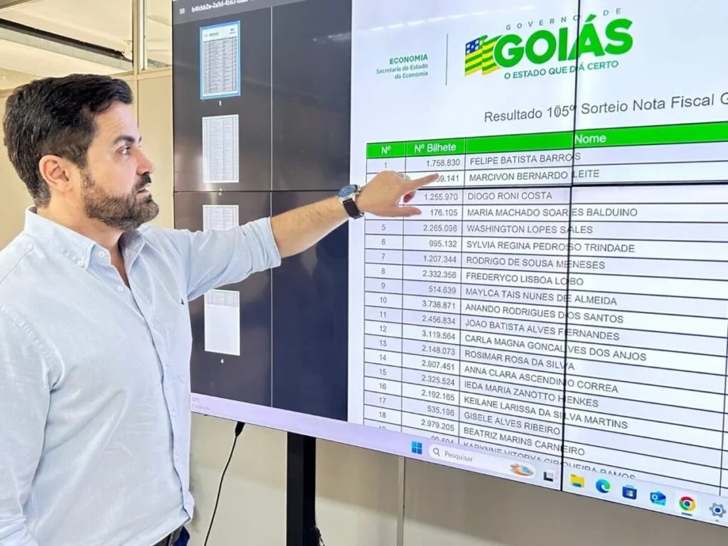 No momento, você está visualizando Morador de Luziânia fatura R$ 50 mil no sorteio da Nota Fiscal Goiana