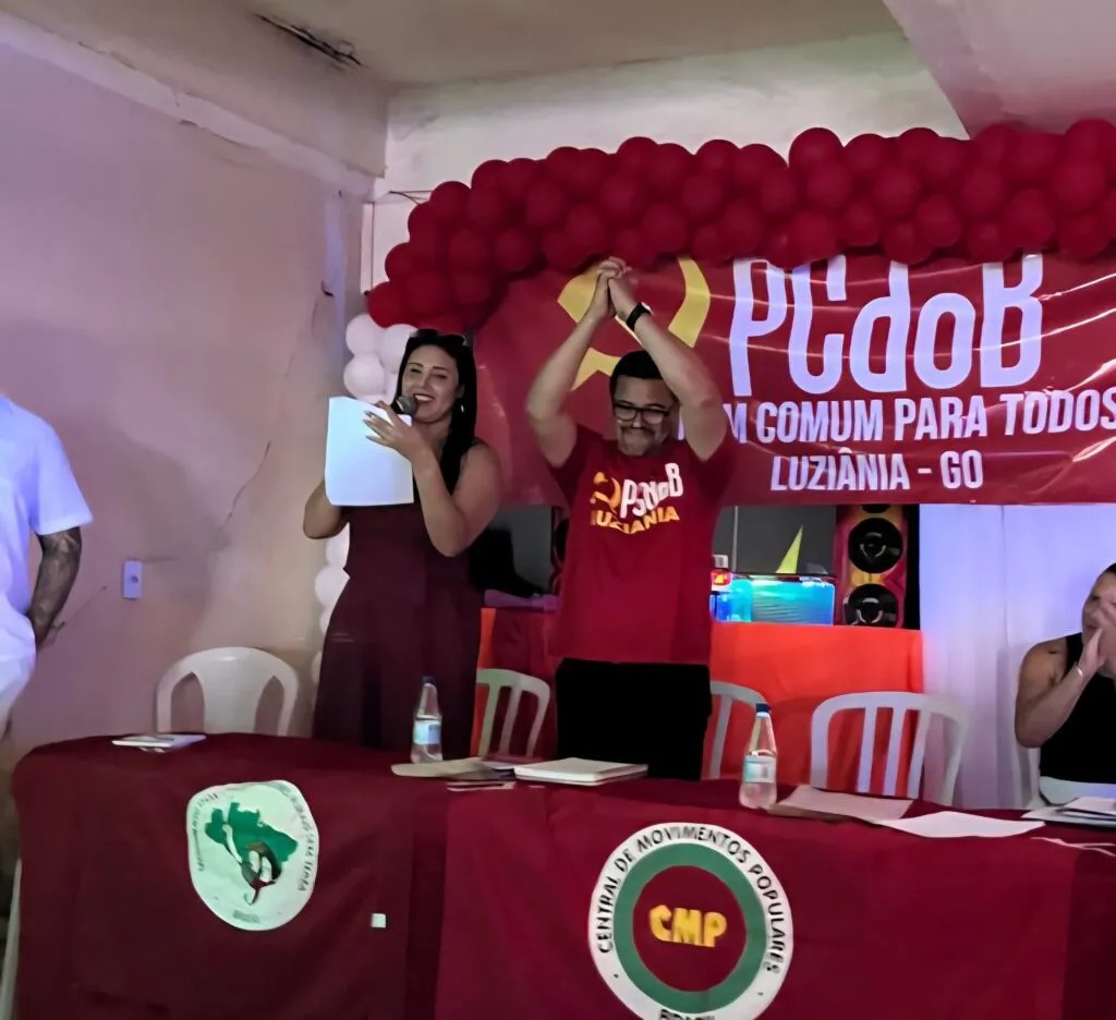 No momento, você está visualizando PCdoB de Luziânia reelege Edinan Braúna presidente municipal