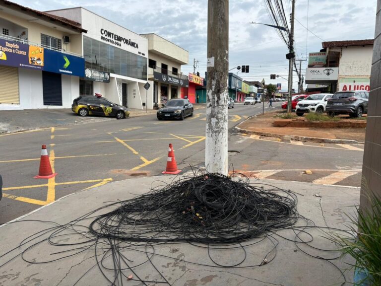 Leia mais sobre o artigo Goiânia recolhe 15 toneladas de fios inservíveis na Operação Cidade Segura