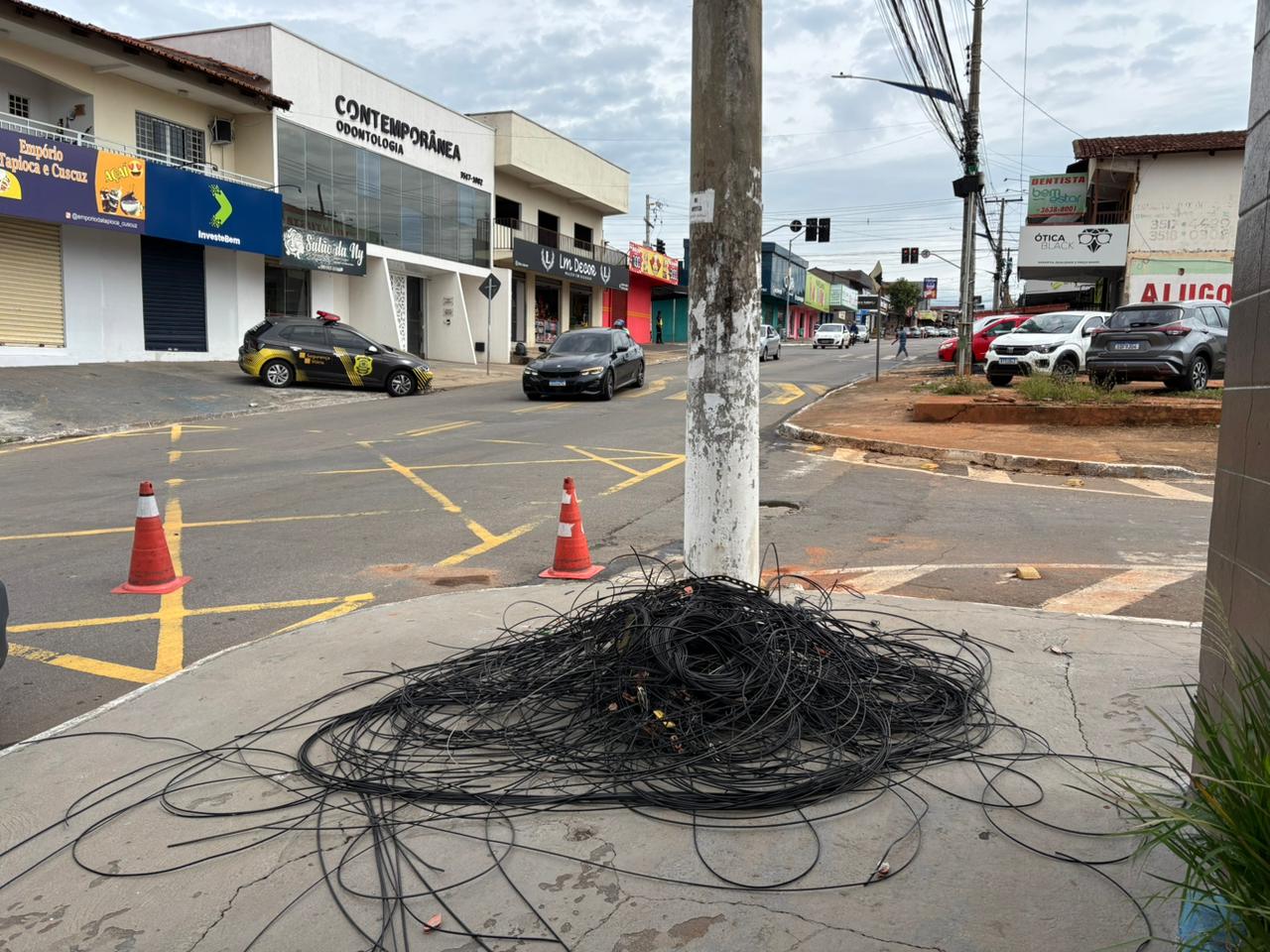 No momento, você está visualizando Goiânia recolhe 15 toneladas de fios inservíveis na Operação Cidade Segura