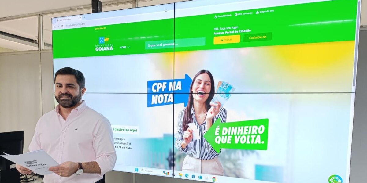 No momento, você está visualizando Morador de Goiânia leva prêmio principal de R$ 50 mil no Nota Goiana de janeiro