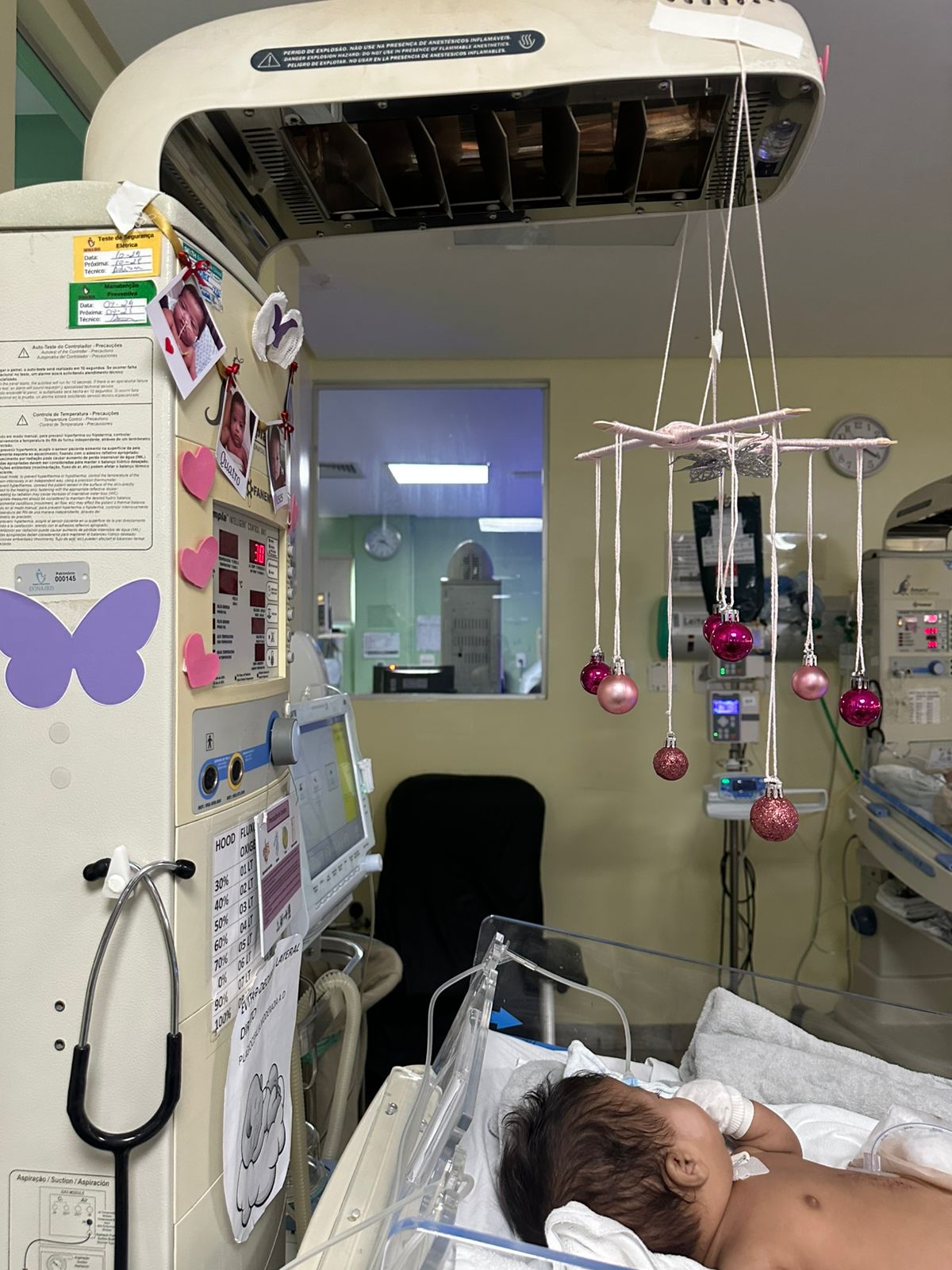 No momento, você está visualizando Maternidade Dona Íris disponibiliza móbiles para estimular bebês internados