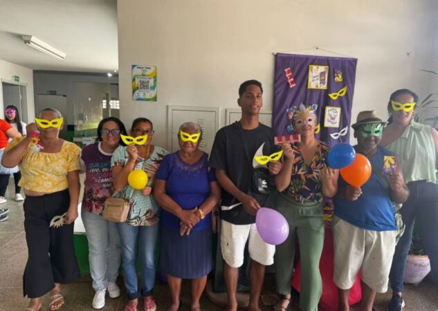 Cais de Luziânia promove carnaval consciente com pacientes e servidores