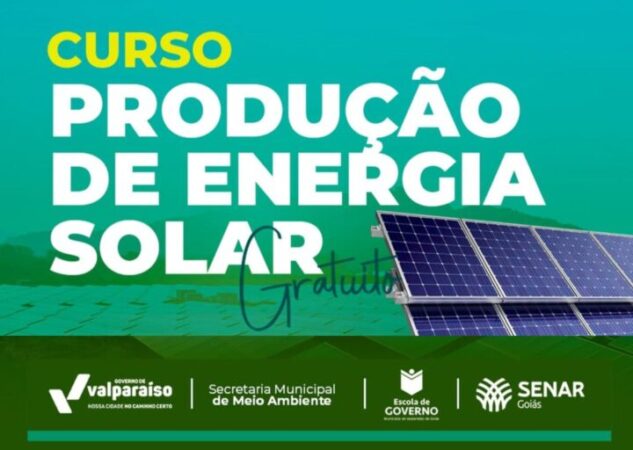CURSO GRATUITO DE PRODUÇÃO DE ENERGIA SOLAR ABRE VAGAS EM VALPARAÍSO