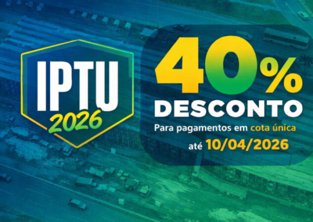 IPTU 2026 já disponível para emissão no site da Prefeitura de Valparaíso de Goiás