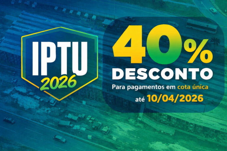 Leia mais sobre o artigo IPTU 2026 já disponível para emissão no site da Prefeitura de Valparaíso de Goiás
