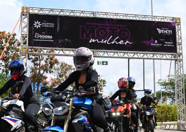 MotoGP Goiânia: Mabel participa do MotoMulher com motoclubes femininos
