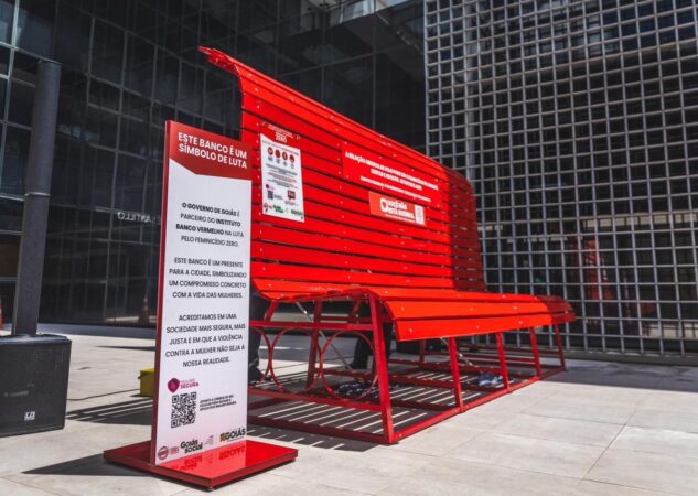 Prefeitura de Aparecida instala Banco Vermelho na Cidade Administrativa para reforçar combate à violência contra a mulher