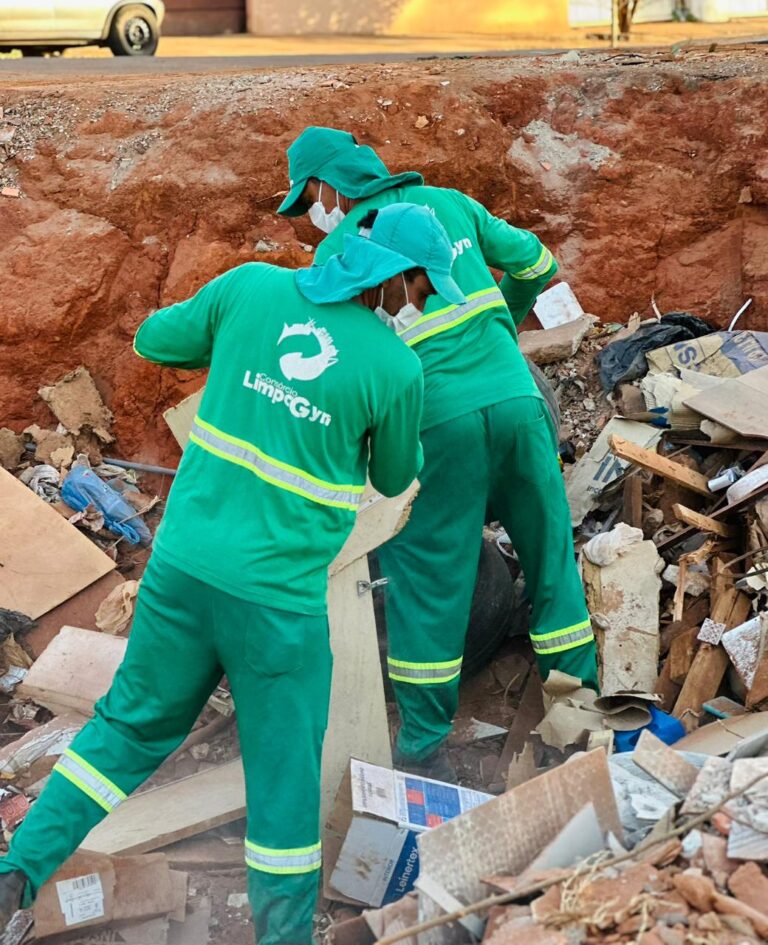 Leia mais sobre o artigo Consórcio Limpa Gyn retira mais de 210 mil toneladas de entulhos em 2026